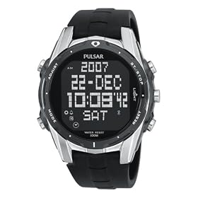 Click here to buy Pulsar Watches Pulsar World Time Alarm Chronograph 100m Water Resistant Mens Watch .