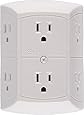 GE Grounded Adapter-Spaced Six-Outlet Tap