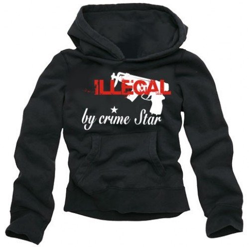 Coole Fun T-Shirts ILLEGAL by crime star HOODIE mafia, schwarz, Gr&ouml;sse: S Preisvergleich