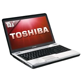 Toshiba - Satellite L500-1UR - Ordinateur Portable 15,6" - Pentium Dual Core T4400 - 500 Go - RAM 4096 Mo - Windows 7 - Argent