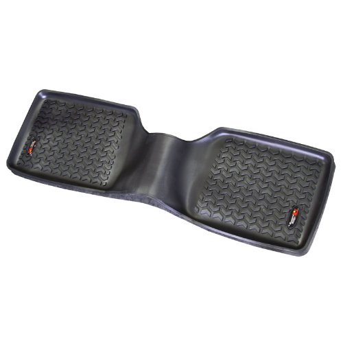 All-Terrain Floor Liner Rear Pair (2nd-Row) BLACK For 1984-01 Jeep Cherokee XJ 2/4 Door