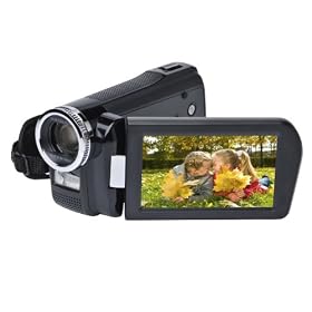 Medion Life - X47050 - Cam�scope num�rique - �cran 7,6 cm (3") - 14 m�gapixels - Zoom num�rique 10x - Full HD - Noir (Import Allemagne)