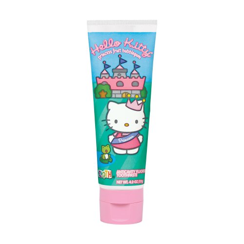 Oral-B Zooth Paste, Hello Kitty Paste, 4.2-Ounce Tubes Pack of 12