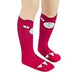 (Plus Nao) キッズソックス ベビーソックス 子供 キッズ ソックス 靴下 くつ下 くつした 子供ソックス ハイソックス 子供靴下 女の子用 男の子用 アニマルフェイス 動物 プリント 柄 シ