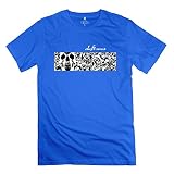 Men's Deftones Chino Moreno Band Logo 100% Cotton T-shirt Size L RoyalBlue