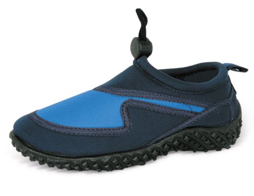 KIDS BOYS GIRLS CHILDRENS OSPREY AQUA SHOES WATER SOCKS SANDALS BEACH SWIM SEA SURF BLUE/BLUE 2