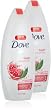 Dove go fresh Pomegranate and Lemon Verbena Scent Revive Body Wash, 24 Ounce (Pack of 2)