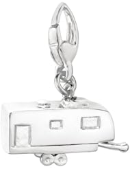 Sterling Silver TRAILER Charm