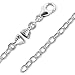 Schmuck-Pur Echt Silber Verlängerungskette 8cm mit Magnetverschluss für Halsketten