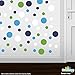 Lime Green/White/Navy Blue/Ice Blue Vinyl Wall Stickers - 2