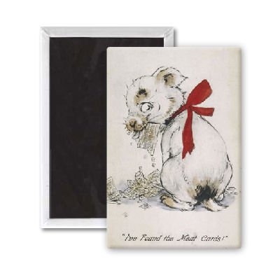 CHEWING UP COUPONS - 3x2 inch Fridge Magnet - 