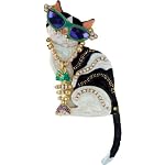 lunch at the ritz cat pin