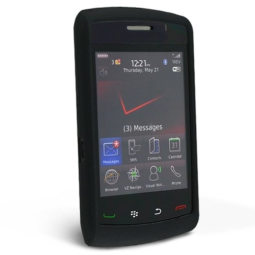 NEW OEM Blackberry Storm 2 9520 9550 Skin Case Black