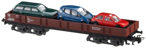 Childrens Toyshop  Spielwaren : Märklin 44732 - Autotransportwagen mit 3 Pkw-Modellen