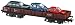 Spielwaren : Märklin 44732 - Autotransportwagen mit 3 Pkw-Modellen