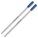 Cross Ballpoint Pen Refill, Medium Blue, 2 Per Card (8511-2)