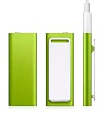 Micropix - 4GB Mini MP3 Player With Built-in Clip - Green