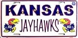 Kansas Jayhawks License Plate