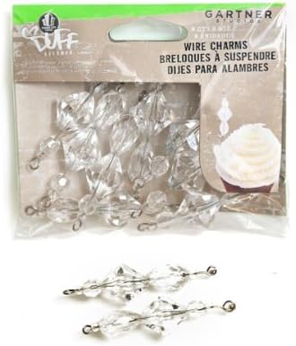 Duff Cake Charms - Clear - Small