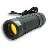 8X21 Black Monocular/Ruby Lens