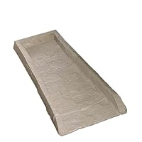 Suncast SB24 Rain Gutter Downspout Splash Block, Light Taupe