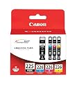 Canon PGI-225 BK/ CLI-226 C,M,Y 4 Pack Value Pack (4530B008) in Retail Packaging