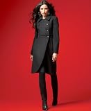 Search : INC International Concepts Petite Coat, Double Breasted Tulip Hem