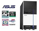 MIFcom Allround Desktop A4400-V2 HDMI (AMD Athlon 64 X2 4400+, 2GB DDR2-800 RAM, ATI Xpress 1250 HDMI Grafik, 250GB SATA2 16MB Cache, 20x DVD+-RW Lightscribe, GLAN, Multiformat Kartenleser, ASUS Mini-Design-Gehäuse)