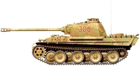 Armourfast 1/72 German Panther Tank Model Kit - Contains 2 Tanks by Armourfast