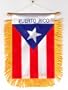 Puerto Rico - Window Hanging Flags