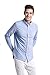 Z.KANG Men's Long-Sleeve Regular Fit Solid Button Down Collar Dress Shirt