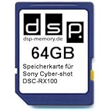 64GB Speicherkarte f&uuml;r Sony Cyber-shot DSC-RX100