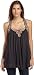 French Connection Women's Goddess Crepe Top,Phantom Grey,12