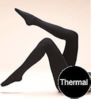 140 Denier Thermal Fleece Opaque Tights