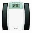 Weight Watchers® WW78 by Conair Glass Body Fat Scale Black & Chrome