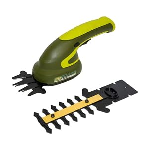 Niedz Joe HJ602C Hedger Joe litowo-jonowy Cordless Electric 3,31-calowy Trawa Shear/5-Inch Shrubber
