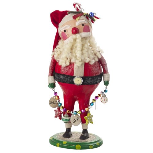 Penny McAllister Jolly Ole Elf Santa Figure