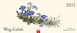Weg-Geleit 2011: Aufstellkalender - Gezeichnet von Elisabeth Dinkelacker: Blumen-Aufstellkalender - 