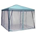 Southern Patio GAZ-440876 10-Feet by 10-Feet Gazebo with Net