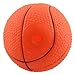 Dogloveit Rubber Basketball Squeaker Dog Toy,Orange,2.75