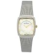 Skagen Women's Crystal Accented Mother of Pearl Mesh Watch #396XSGS