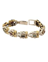 Silver Gold Plated Multi-Colors Womens Bracelet Handmade New Fashion Jewelry