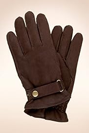 Leather Adjustable Strap Gloves