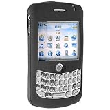 Jet Black Prima Blackberry Curve Dust Free Silicone Protective Skin Case