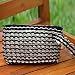 Soda pop-top cosmetics bag, 'Midnight Spark'