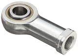 RBC Heim Bearings HFL6 0.3750″ Bore, .3750-24 Threads, Left Hand Thread, Female Rod End Bearing, 4 Piece Metal-To-Metal
