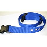 Grain Valley 1" Replacement Strap, Color: Blue. Sold Per Each. Fits Most PetSafe Bark Collars and Many Containment Collars. (No-Bark Collars / Accessories)