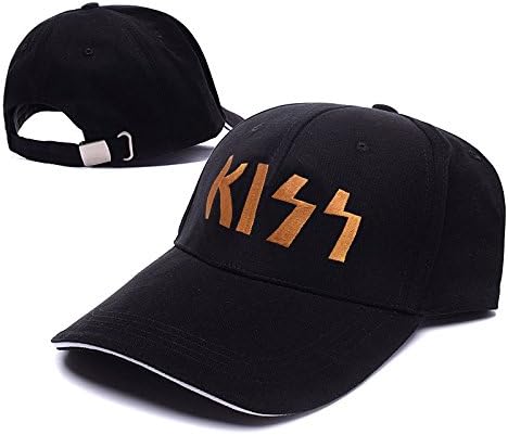 KISS Band Logo Adjustable Baseball Caps Unisex Snapback Embroidery Hats