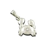 Sterling Silver Cubic Zirconia ''Cool Crab'' Charm