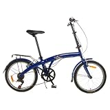 20" Lightweight Aluminum Folding Bike Foldable Bicycle